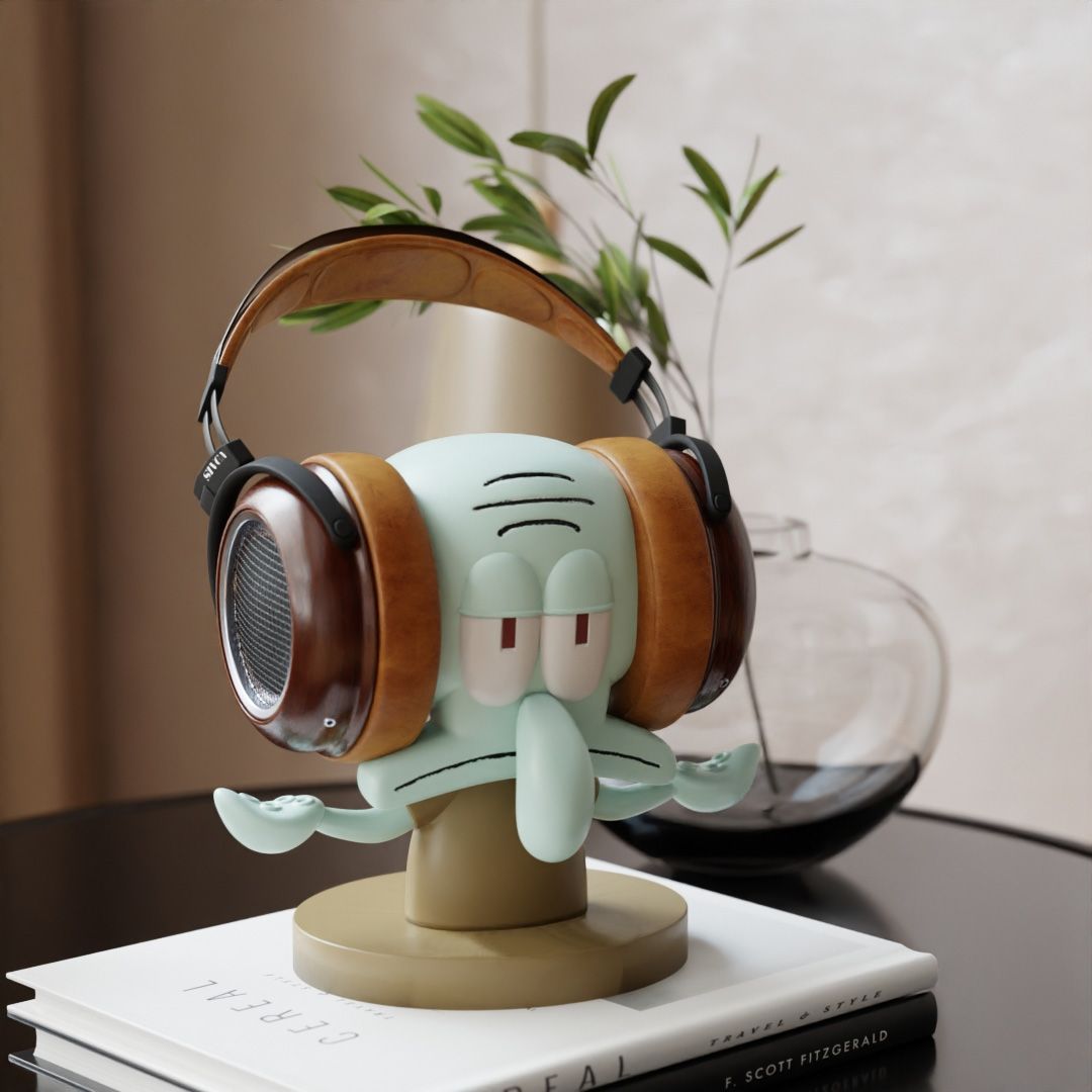 Headphone Stand Desk - Губка Бобс Квадратные Штаны Кальмар мультяшная