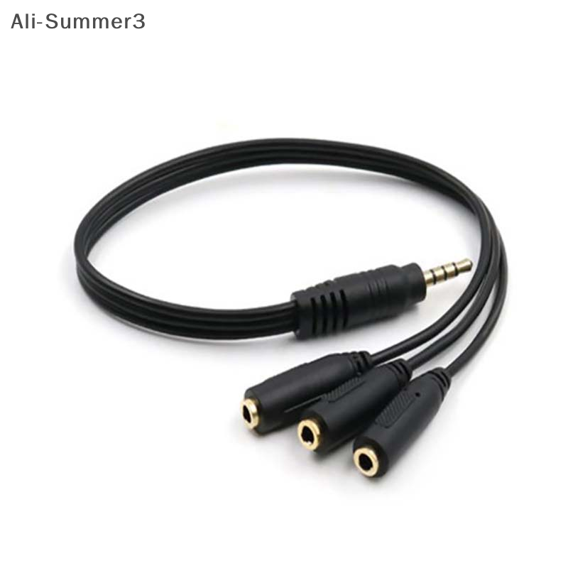 3,5 мм 3-полосный порт Aux Mul – обзор и цена Earphone Splitter Jack