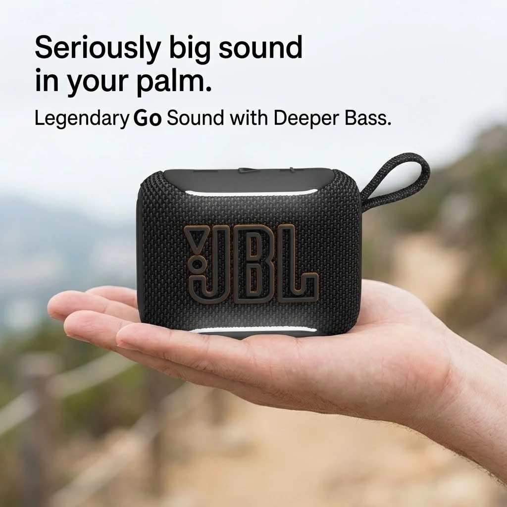 Портативная Bluetooth-колонка  – обзор и цена Jbl Speaker Go 4