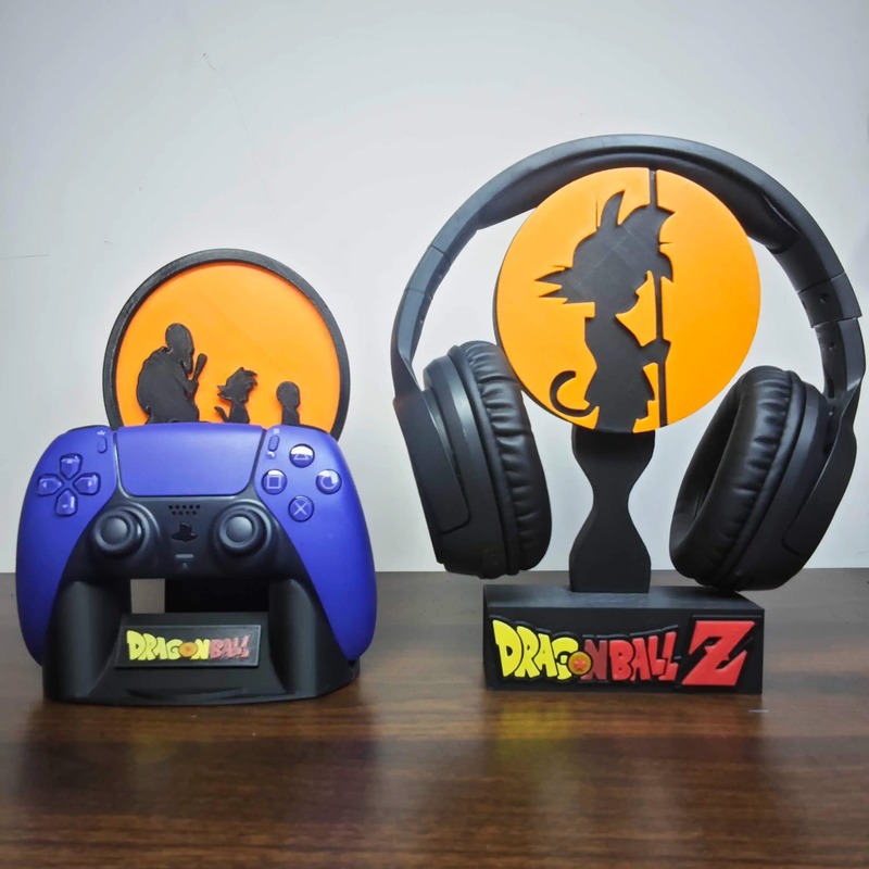 Аниме Dragon Ball Z Рисунок Го – обзор и цена Headphone Stand Desk