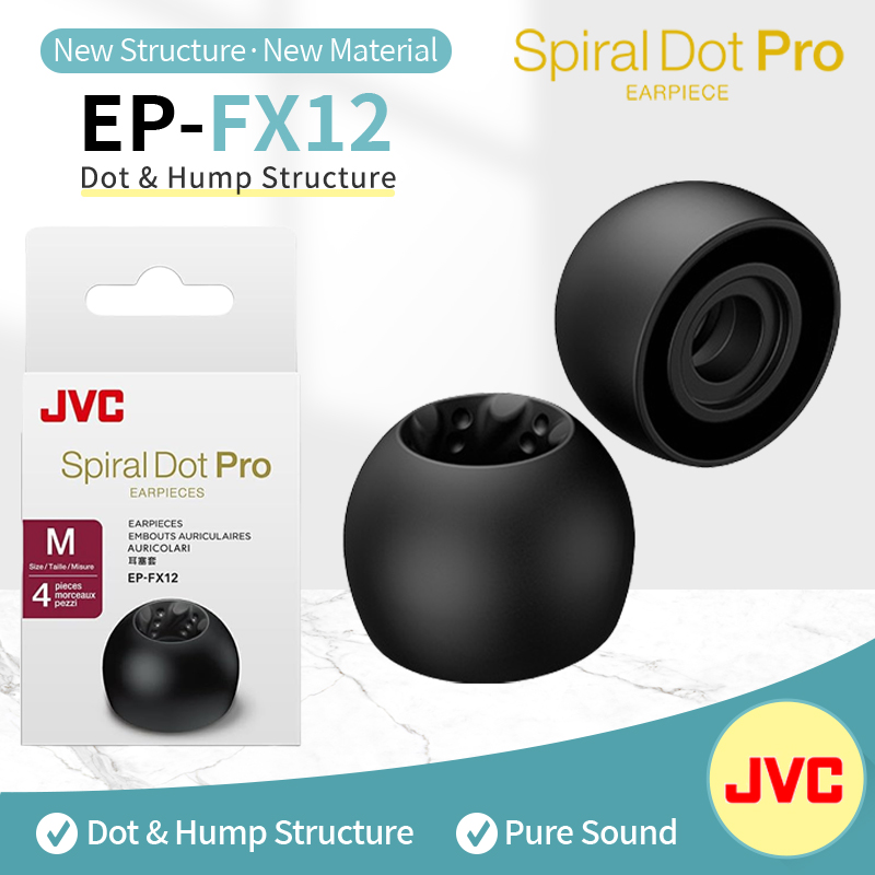 JVC EP FX12 Spiral Dot Pro Удо – обзор и цена In Ear Monitor Iem